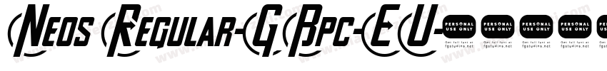 Neos Regular-GBpc-EU字体转换